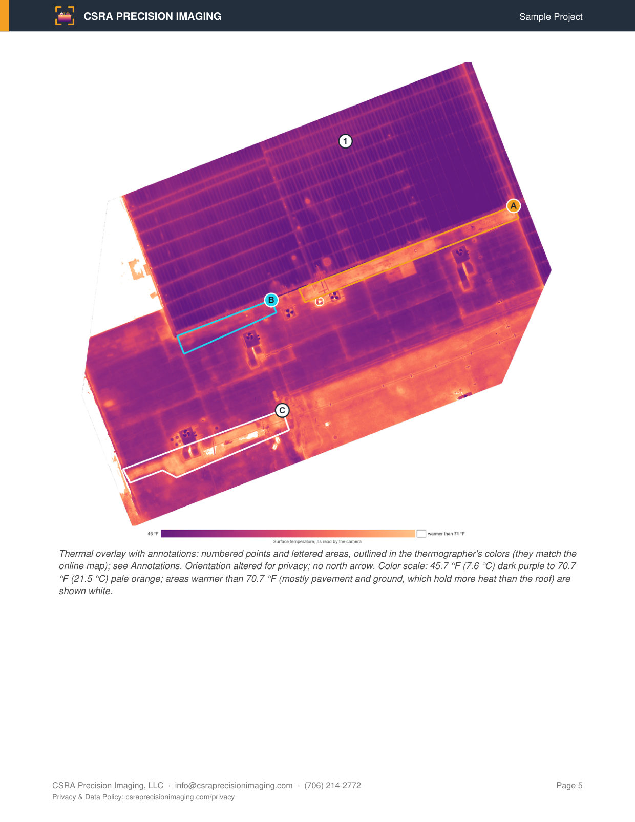 Sample inspection report, page 5 of 10